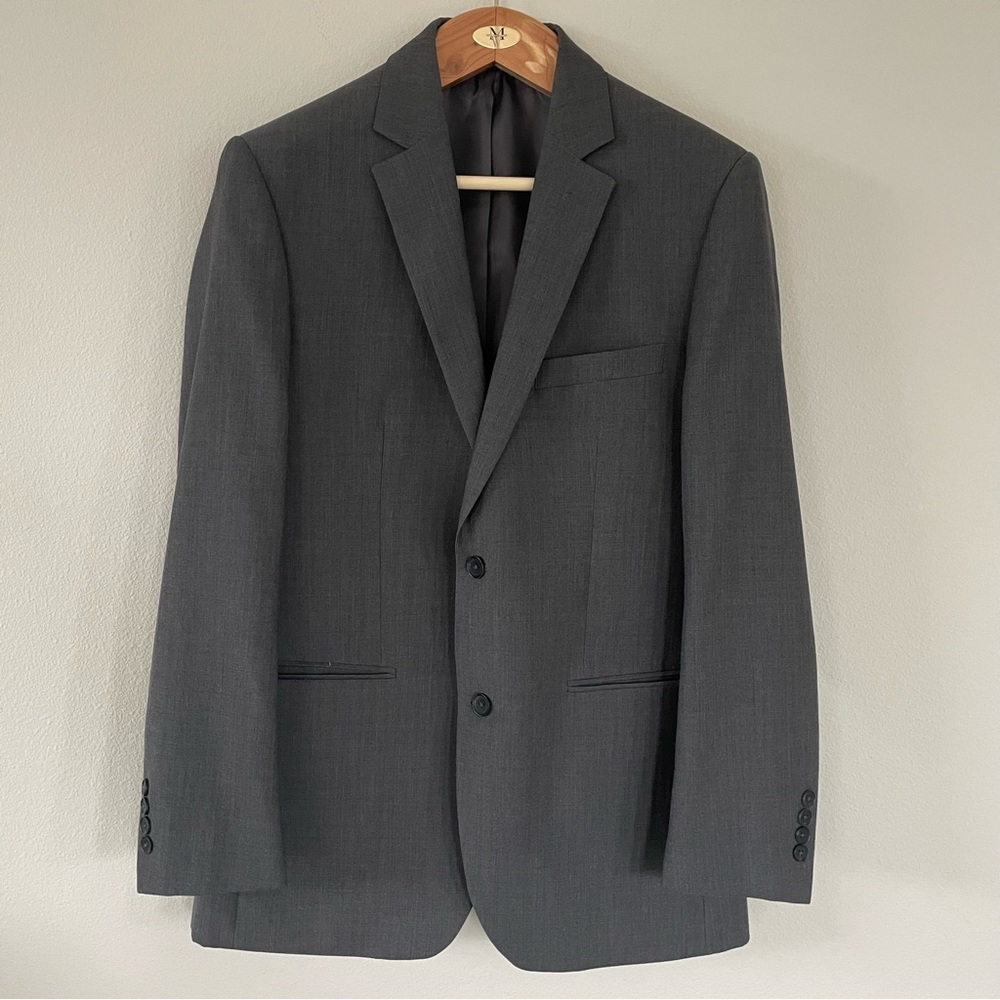 Pronto Uomo Dark Grey Suit and Pants